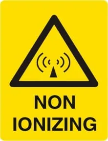 WARNING - NON IONIZING – Part No. W 211